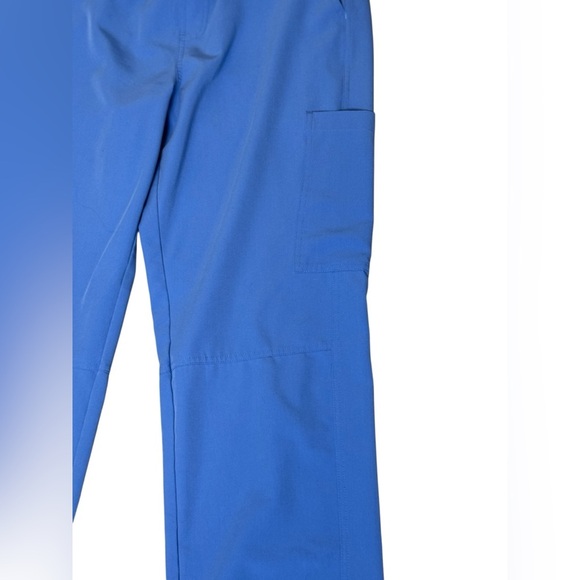 Figs Axim Cargo Scrub Pants Men’s Large T2001 Technical Collection Ceil Blue - Picture 3 of 11
